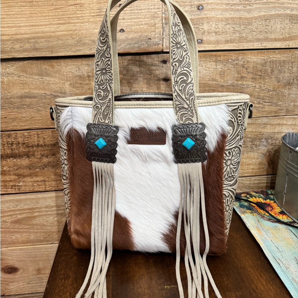 Wrangler Western Style Leather Bag and Wallet
